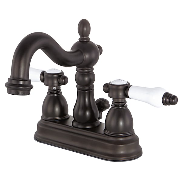 Kingston Brass 4" Centerset Bathroom Faucet, Oil Rubbed Bronze KB1605BPL - main